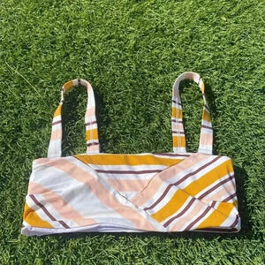 Zulu and Zephyr Bikini Top Stipe Small